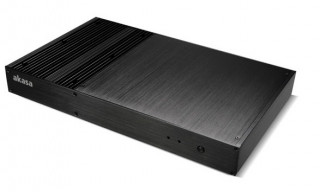 Akasa Galileo Thin ITX 120W Black PC