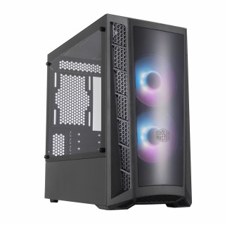 Cooler Master MasterBox MB320L ARGB Mini Tower Fekete PC