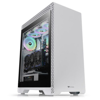 Thermaltake S500 TG Snow Midi Tower Fehér PC
