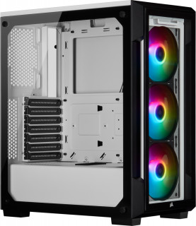 Corsair iCUE 220T RGB Midi Tower Fehér PC