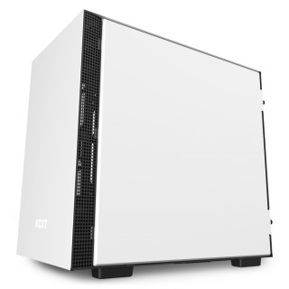 NZXT H210i Matte White Mini Tower Fekete, Fehér PC