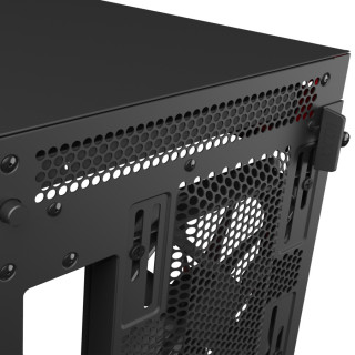 NZXT H710 Tempered Glass Matte Black/Red PC