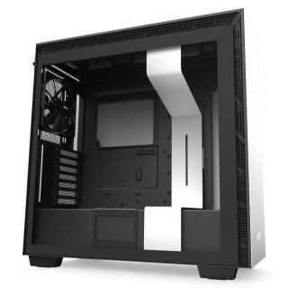 NZXT H710 Tempered Glass Matte White/Black PC