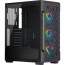 Corsair gépház iCUE 220T RGB Airflow Mid Tower ATX Smart Case, TG, Fekete thumbnail