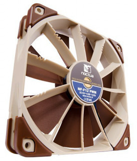 Noctua NF-F12-PWM 120mm - Sötétbarna 