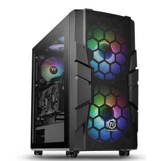 Thermaltake Commander C33 ARGB (Ablakos) - Fekete PC