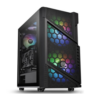 Thermaltake Commander C31 ARGB (Ablakos) - Fekete PC