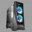 Azza Chroma 410B Midi Tower Fekete thumbnail