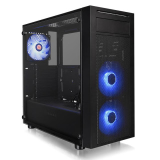 Thermaltake Versa J22 RGB (Edzett üveg) - Fekete PC