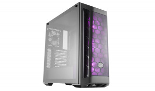 Cooler Master MasterBox MB511 RGB (Ablakos)- Fekete PC