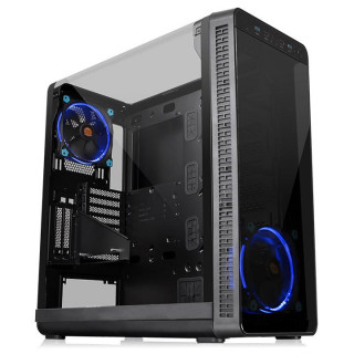 Thermaltake View 37 Riing (Ablakos) - Fekete PC