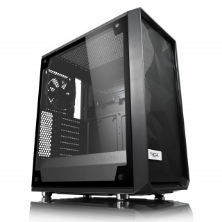 Fractal Design Meshify C (Edzett üveg) - Fekete PC