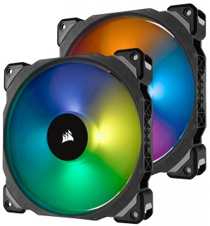 Corsair Air ML140 PRO Premium Magnetic Levitation RGB LED (Twin Pack) PC