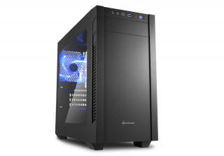 Sharkoon S1000 (Ablakos) - Fekete PC