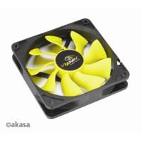 Akasa Viper 120mm PWM - Fekete/Sárga PC