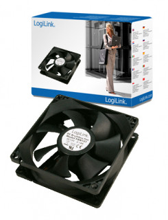 Logilink FAN101 Ventilátor 80x80x25mm fekete PC