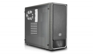 Cooler Master MasterBox E500L (Edzett üveg) - Fekete/Ezüst PC