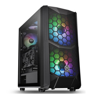 Thermaltake Commander C35 ARGB (Ablakos) - Fekete PC