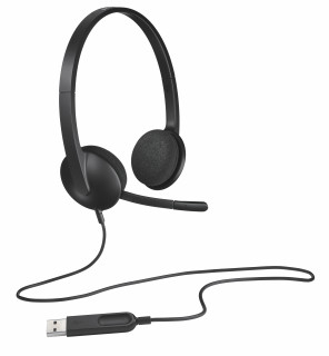 Logitech H340 USB vezetékes headset PC