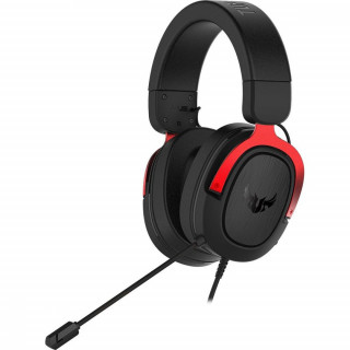 ASUS TUF Gaming H3 Headset Fejpánt Fekete, Vörös 3,5 mm-es csatlakozó 