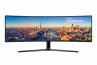 Samsung 49" C49J890DKU LED 4K HDMI Display port 144Hz ívelt kijelzős monitor thumbnail