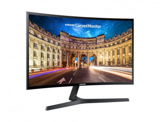 Samsung Ívelt LED 27", 16:9, VA panel, 1800R, CF390, 1920x1080, VESA 75x75, fény PC