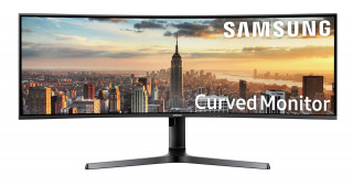 Samsung Ívelt LED 43,4", 120 Hz, 32:10, VA panel, 1800R, 3840x1200, VESA 100x100 