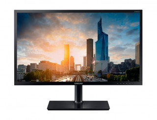 Samsung LED 24", 16:10, PLS panel, SH650, 1920x1200, matt fekete PC