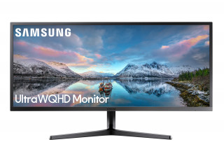 Samsung LED 34.1", 21:9, VA panel, J550, 3440x1440, VESA 100x100, HDMI Kábel, Ké 