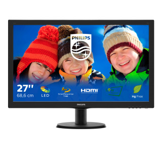 Philips LED monitor 273V5LHSB/00, V-line, 27'' 1920x108060Hz, 16:9, TN, 1ms, 30 PC