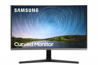 Samsung 26,9" C27R500FHU LED HDMI ívelt kijelzős kékes sötétszürke monitor 