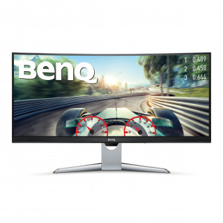 BenQ monitor 35" - EX3501R (VA, 21:9, 3440x1440, 100% sRGB, 4ms, 2xHDMI, DP, USB3, USB-C, 100Hz) Freesync 