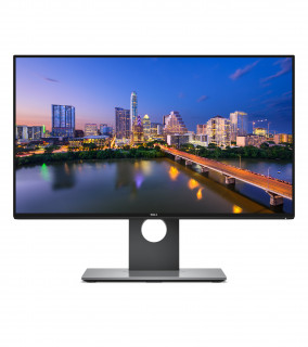 DELL U2417H 24" FHD monitor (HDMI, DP, mDP, Fekete) 