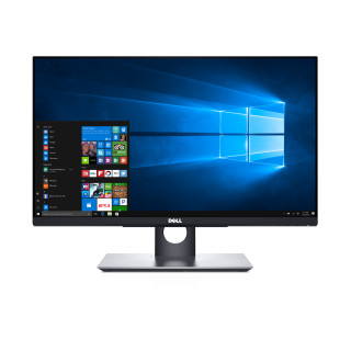 DELL P2418HT 24" FHD LED Touch monitor, fekete (VGA, HDMI, DP) 