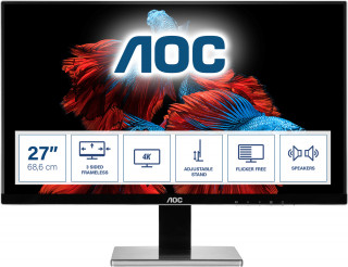 AOC 27" U2777PQU-IPS LED -4K UHD - PIVOT PC