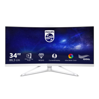 PHILIPS 34" LED 349X7FJEW/00 ívelt PC