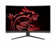 MSI Optix G32C4 ívelt Gaming monitor 31'5/165Hz/1920x1080/16:9/1ms/VA/178/250cd thumbnail