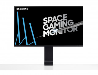 Samsung Monitor 32" - S32R750QEU (VA, 16:9, 2560x1440, 250cd/m2, 5ms, HDMI 2.0, Mini DisplayPort 1.2, fekete) PC