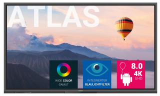 newline ATLAS ER65" 20 p. multi-touch, 4K Android 8.0, 3y Waranty 