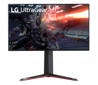 LG Monitor 27" Gamer - 27GN950-B (NanoIPS; 16:9; 4K 3840x2160; 144 Hz; 1ms; 400cd; HDMIx2; DP; G-Sync®; FreeSync™ HDR10) 