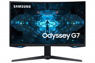 Samsung C27G75TQSR 68,3 cm (26.9") 2560 x 1440 pixelek Quad HD Fekete PC