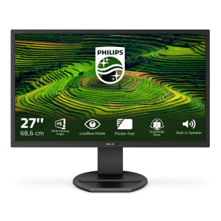 Philips IPS monitor 27" - 271B8QJEB/00 1920x1080, 16:9, 250 cd/m2, 5ms, VGA, DVI-D,HDMI, DisplayPort, 2xUSB3.0, 2xUS PC