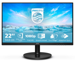 Mon Philips 21,5" 2221V8A/00- VA LCD W-LED 