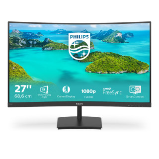 Monitor Philips 271E1SCA/00 27', panel VA, HDMI, speakers PC