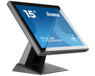 Monitor IIyama T1532MSC-B5X 15', TN touchscreen, 1024x768, HDMI/DP, speakers PC