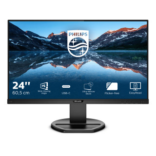 Philips B Line 243B9/00 számítógép monitor 60,5 cm (23.8") 1920 x 1080 pixelek Full HD LED Fekete PC