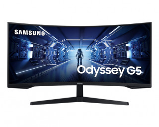 Samsung Odyssey G5 Ívelt Gaming Monitor 165 Hz (C34G55TWWR) PC