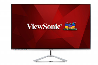 Viewsonic VX Series VX3276-4K-MHD számítógép monitor 81,3 cm (32") 3840 x 2160 pixelek 4K Ultra HD LED Ezüst PC