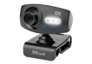 Trust eLight Full HD 1080p mikrofonos fekete webkamera 