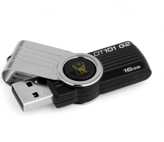 Kingston 16GB USB2.0 Fekete (DT101G2/16GB) Flash Drive 